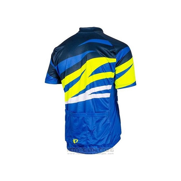 2020 Fahrradbekleidung Pearl Izumi Gelb Blau Trikot Kurzarm und Tragerhose - zum Schließen ins Bild klicken